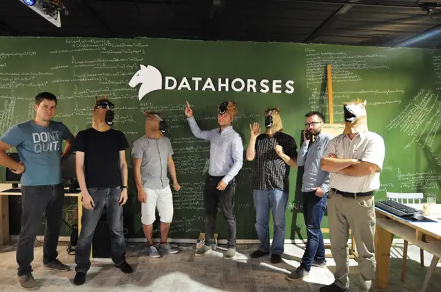Our team in the early days, when we were mostly developers.